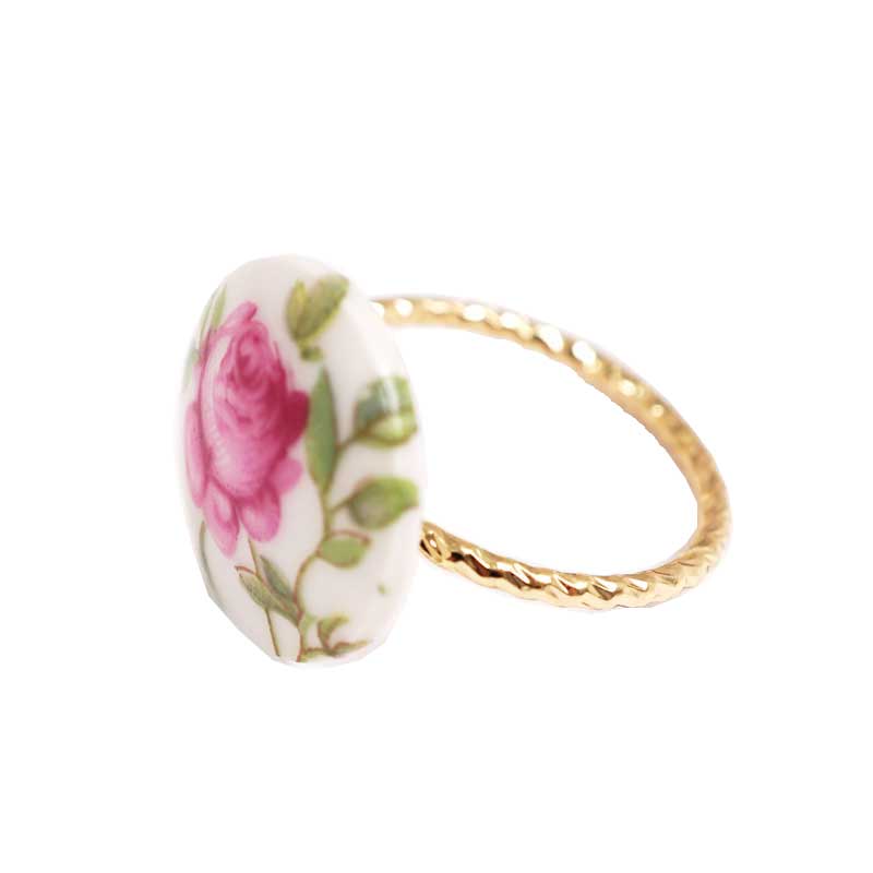 リモージュ七宝のリングです。Limoges プレゼント ギフト