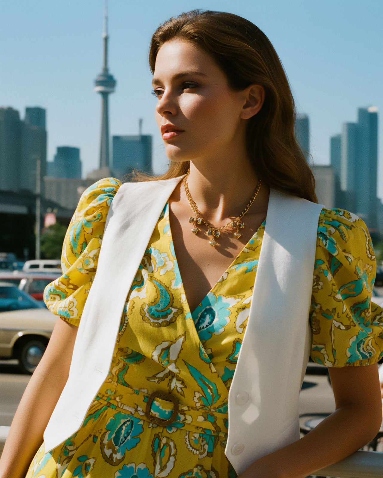 【RapportSelection】ネックレス 3連ハート ゴールド カナダ製 111426