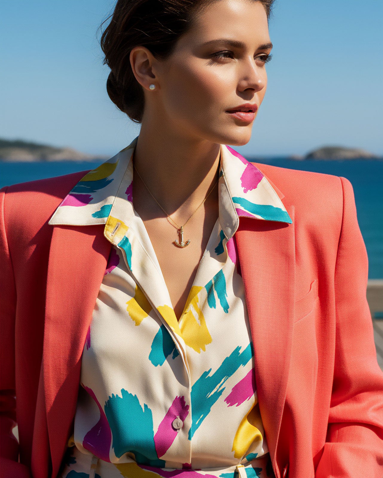 【RapportSelection】ネックレス アンカー ゴールド カナダ製 111441