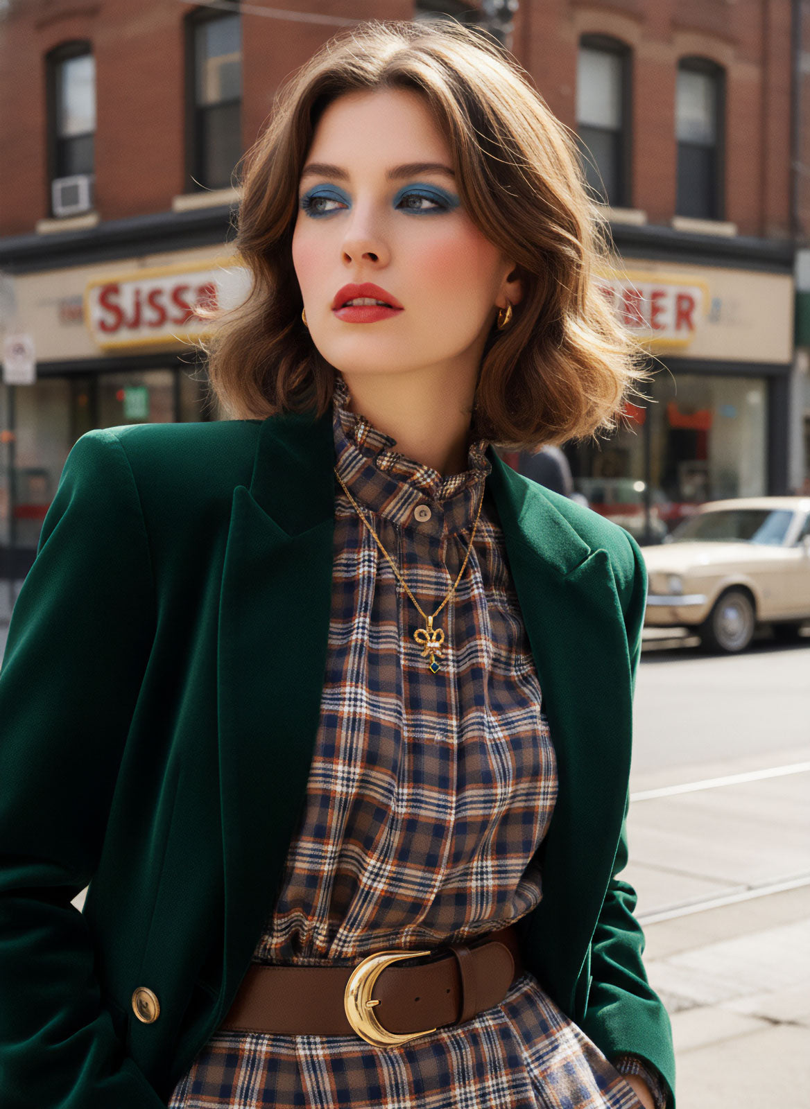 【RapportSelection】ネックレス リボン ゴールド カナダ製 111459