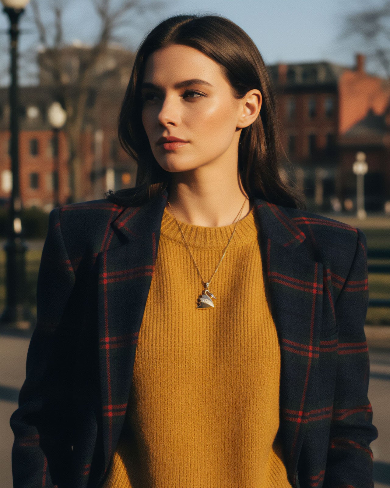 【RapportSelection】ネックレス スワン ゴールド カナダ製 111487