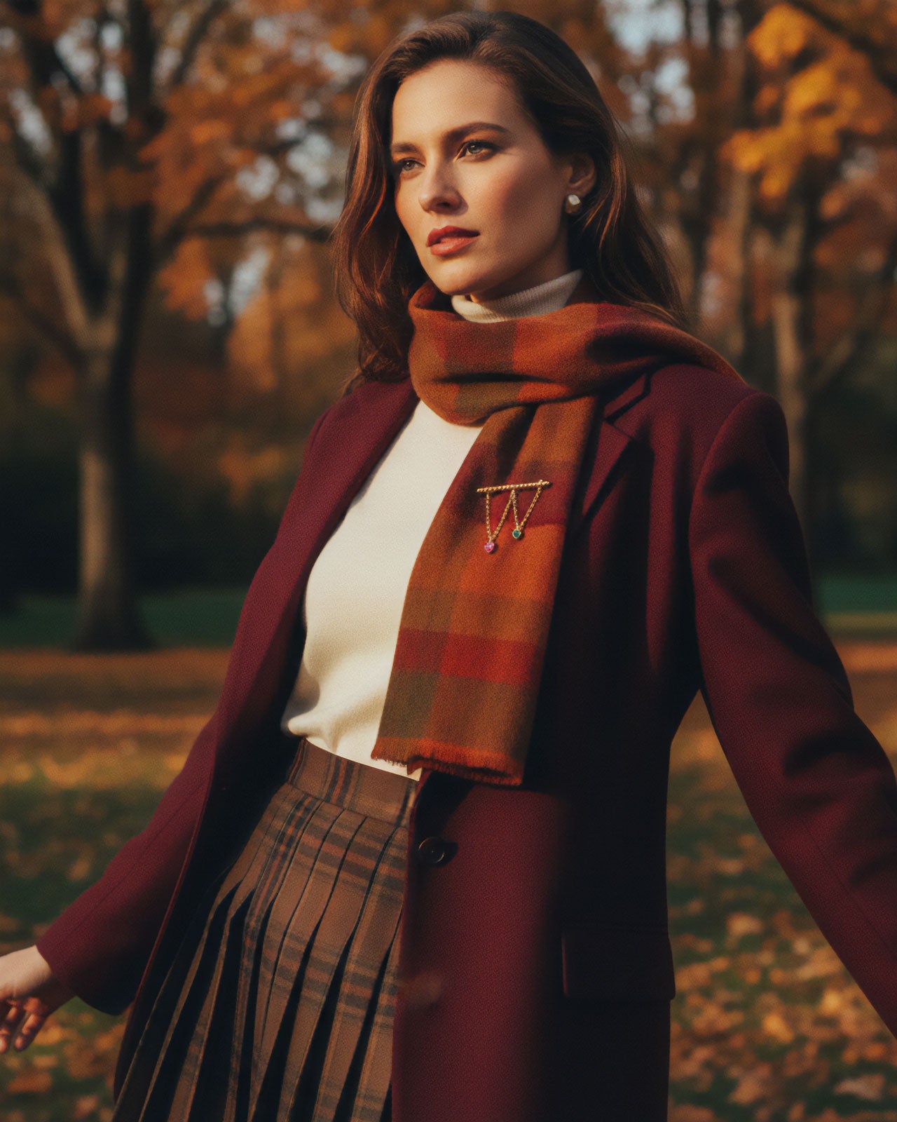 【RapportSelection】ブローチ ドロップ ゴールド カナダ製 111734