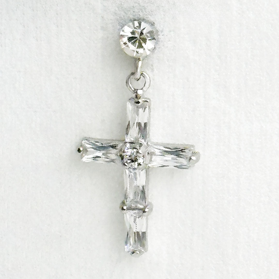 クロスのピンブローチ レディースファッション アクセサリー プレゼント ギフト