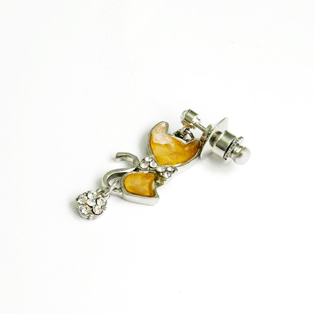 ねこのピンブローチ レディースファッション アクセサリー プレゼント ギフト