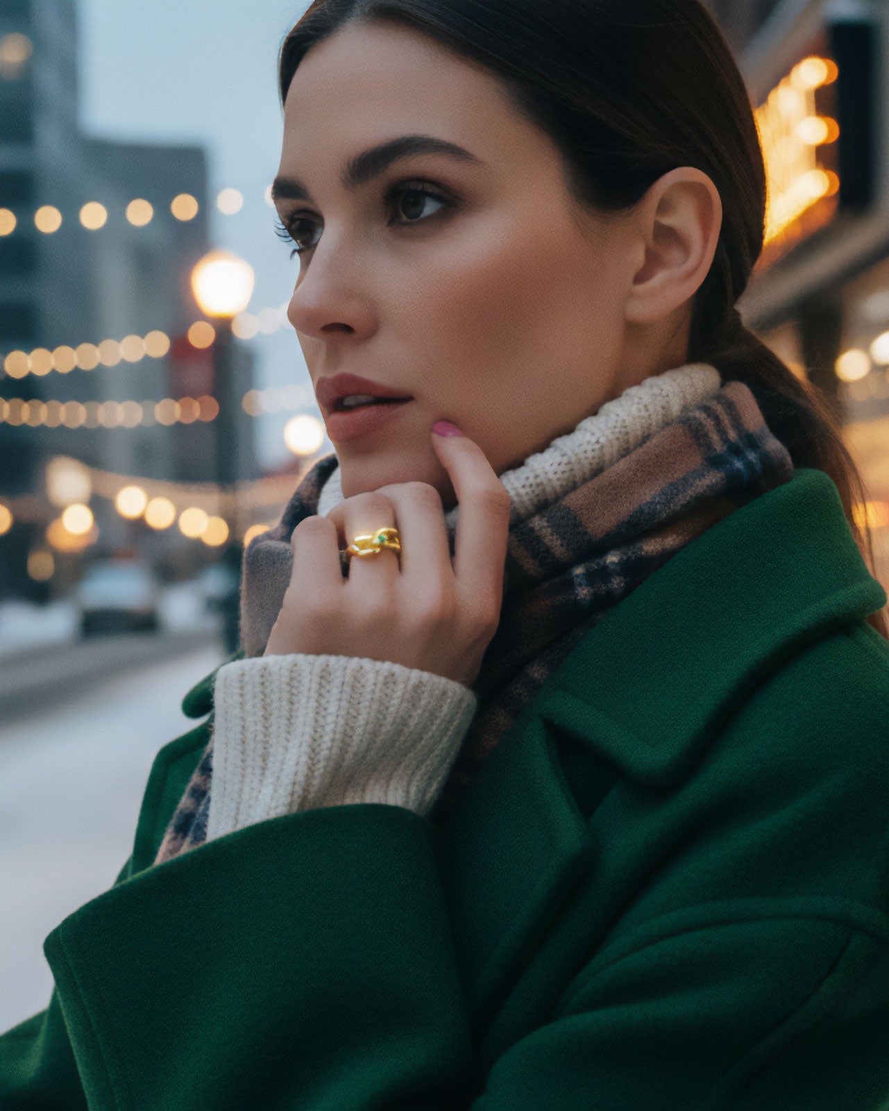 ヴィンテージリング ３スタイル 可愛い指輪 11号 13号 ヴィンテージアクセサリー 22KTゴールドプレート 金 ニッケルフリー KEYES カナダ製 欧米 プレゼント ギフト