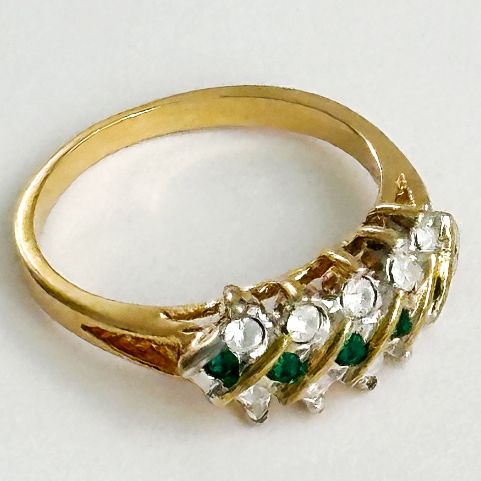 ヴィンテージリング ３スタイル 可愛い指輪 11号 13号 ヴィンテージアクセサリー 22KTゴールドプレート 金 ニッケルフリー KEYES カナダ製 欧米 プレゼント ギフト