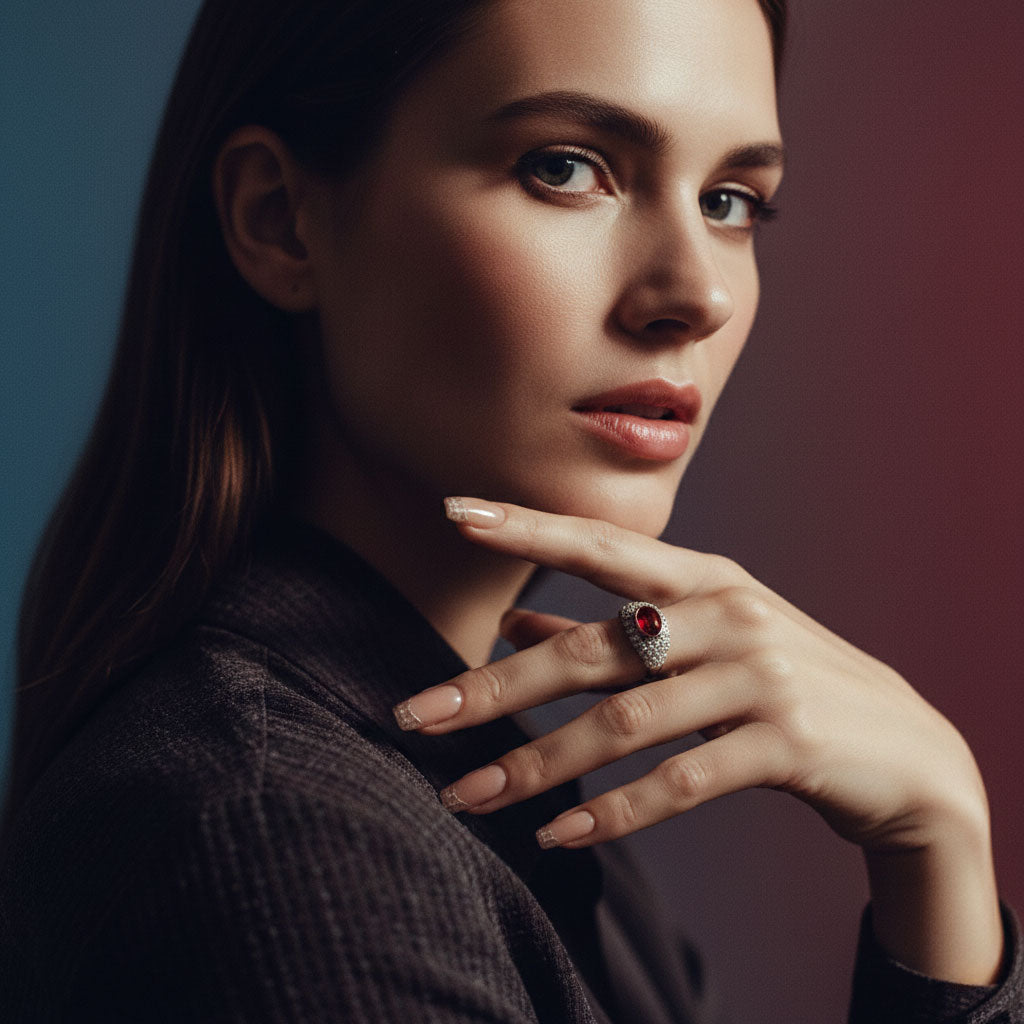 【RapportSelection】チャンキーリング ゴールド カナダ製 115180