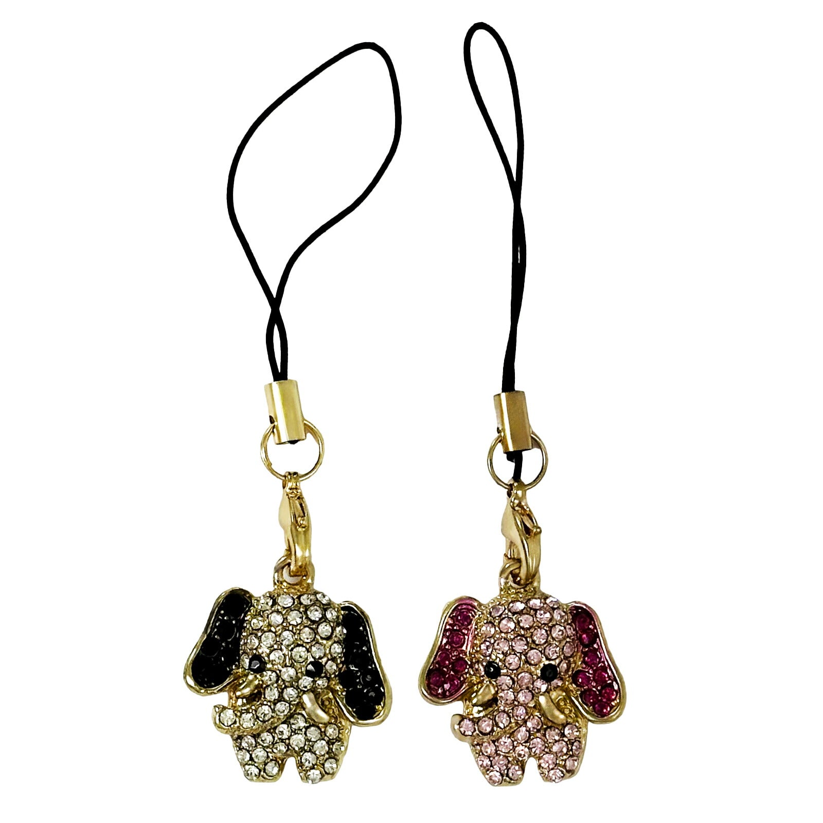 繁栄の象 携帯ストラップ モチーフ マスコットチャーム レトロ 個性派 開運