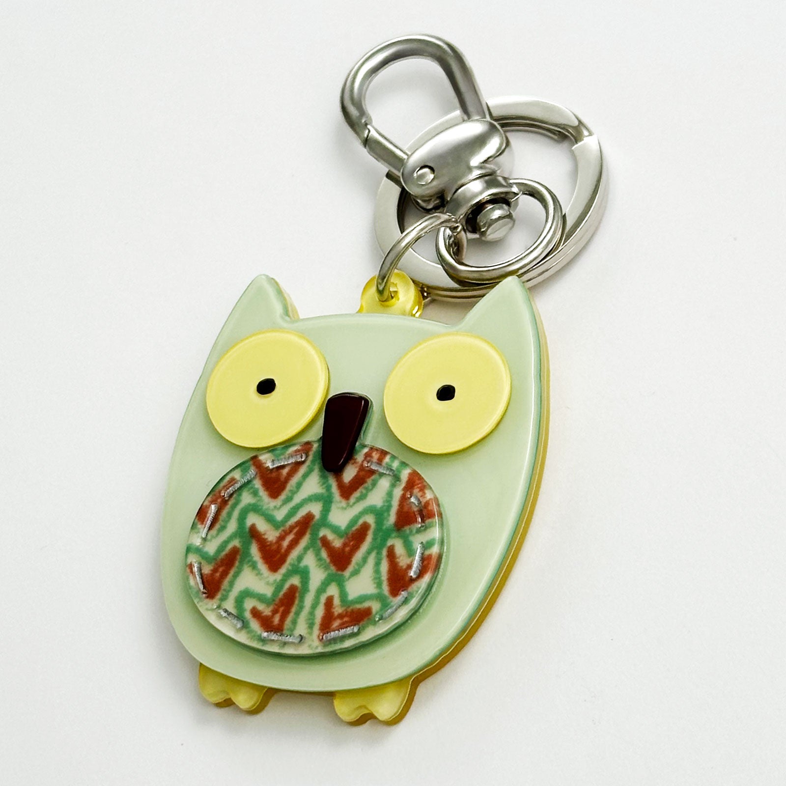 ふくろうのキーホルダー アクリルキーホルダー 梟 フクロウ プレゼント ギフト