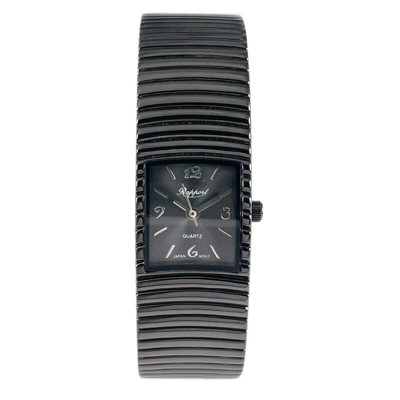 【Rapport】 バングルウォッチ ガンメタル モード クール レディース 腕時計