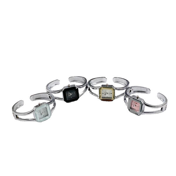 【Rapport】 バングルウォッチ 透けバングル 小柄 華奢 細め レディース 腕時計