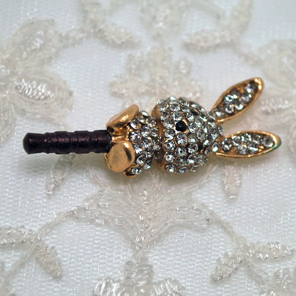 うさぎのスマートフォンピアス　スマピ　イヤフォンジャックアクセ メール便OK プレゼント ギフト