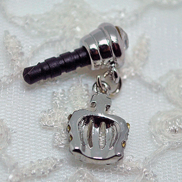 王冠のスマートフォンピアス　スマピ　イヤフォンジャックアクセ メール便OK プレゼント ギフト