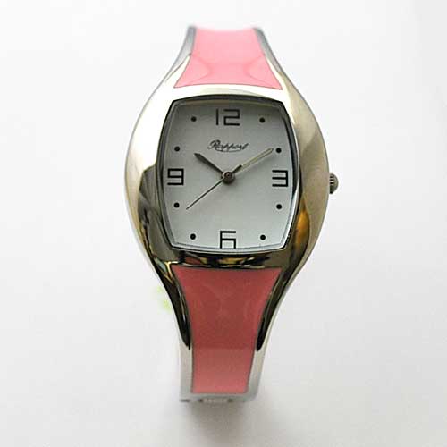 【Rapport】 バングルウォッチ パステルカラー メタルバングル トノー レディース 腕時計