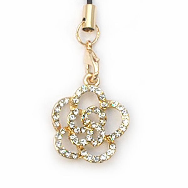 カメリアの携帯ストラップ モチーフ マスコットチャーム レトロ 個性派 開運